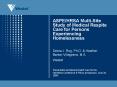ASPEHRSA MultiSite Study of Medical Respite Care for Persons Experiencing Homelessness