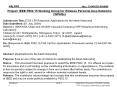 Project: IEEE P802'15 Working Group for Wireless Personal Area Networks WPANs