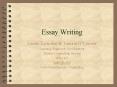 Essay Writing
