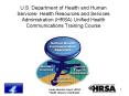 U'S' Department of Health and Human Services Health Resources and Services Administration HRSA Unifi
