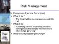 Risk Management