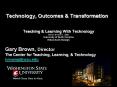 Technology, Outcomes