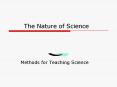 The Nature of Science