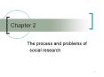The process and problems of
