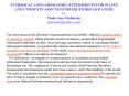 NUMERICAL AND LABORATORY EXPERIMENTS FOR WAVES AND CURRENTS AROUND SUBMERGED BREAKWATERS by Made Jay