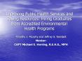 Improving Public Health Services and Saving Resources: Hiring Graduates from Accredited Environmental Health Programs