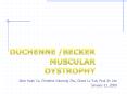 Duchenne Becker Muscular Dystrophy