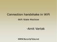 Connection handshake in WiFi WiFi State Machine
