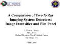 A Comparison of Two XRay Imaging System Detectors: Image Intensifier and Flat Panel