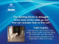 The Darling River in drought: where does all the water go and how can isotopes help us find out