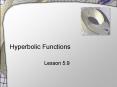 Hyperbolic Functions