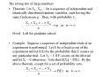 The strong law of large numbers