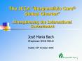 The ICCA Responsible Care Global Charter Strengthening the International Commitment