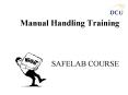 Manual Material Handling Powerpoint