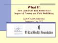What If: How Declines in Teen Births Have Improved Poverty and Child WellBeing Kids Count Conference