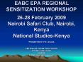 EABC EPA REGIONAL SENSITIZATION WORKSHOP 2628 February 2009 Nairobi Safari Club, Nairobi, Kenya Nati