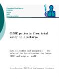CESAR patients from trial entry to discharge