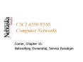CSCI 45508556 Computer Networks