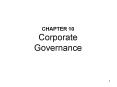 CHAPTER 10 Corporate Governance