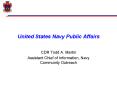 United States Navy Public Affairs