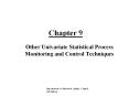 Other Univariate Statistical Process Monitoring and Control Techniques