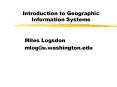 Introduction to Geographic Information Systems