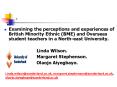 Examining the perceptions and experiences of British Minority Ethnic BME and Overseas student teache