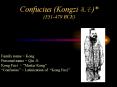 Confucius Kongzi 551479 BCE