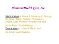 Medical sites at Howard, Wessington Springs, De Smet, Martin, Mission, Plankinton, Bryant, Lake Preston, Woonsocket, and White River, South Dakota. Dental sites at Howard, Martin and De Smet, South Dakota.