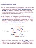 Connections through space