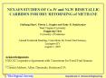 NEXAFS STUDIES OF CoW and NiW BIMETALLIC CARBIDES FOR DRY REFORMING of METHANE