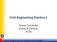 Civil Engineering Practice 1