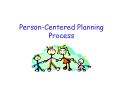 PersonCentered Planning Process