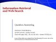Information Retrieval and Web Search