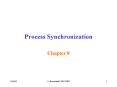 Process Synchronization