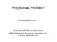 Pengelolaan Perubahan