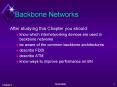 Backbone Networks