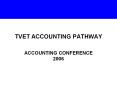 TVET ACCOUNTING PATHWAY