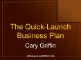 The QuickLaunch Business Plan