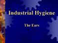 Industrial Hygiene The Ears