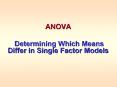 ANOVA