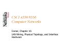 CSCI 45508556 Computer Networks