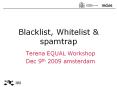 Blacklist, Whitelist