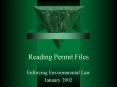 Reading Permit Files