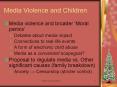 Media Violence and Children