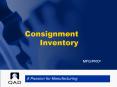Consignment Inventory