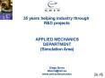 35 years helping industry through
