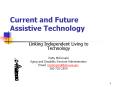 Current and Future Assistive Technology