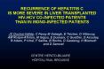 RECURRENCE OF HEPATITIS C IS MORE SEVERE IN LIVER TRANSPLANTED HIVHCV COINFECTED PATIENTS THAN IN MO