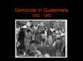 Genocide in Guatemala